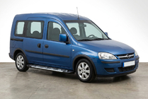 Opel Combo 2002–2012 Bočné prahy Sunrise (2 ks, hliník) fotografia 1