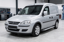 Opel Combo 2002–2012 Bočné prahy Line (2 ks, hliník) fotografia 1