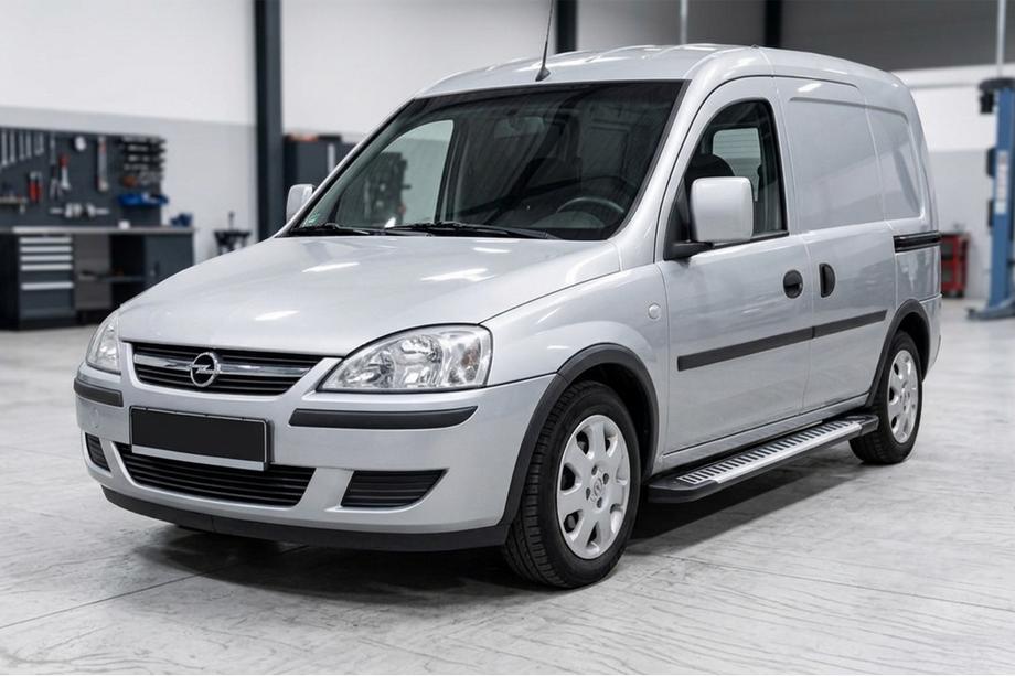 Opel Combo 2002–2012 Bočné prahy Line (2 ks, hliník) Image