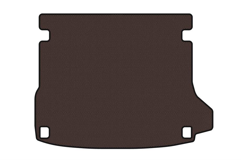 Audi Q5 2008–2017 Gumená vanička do kufra Carsuit V-1 (Hnedá) Image