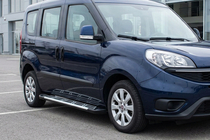 Opel Combo 2012–2018 Bočné prahy Sunrise (2 ks, hliník) fotografia 1