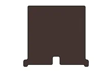 BMW X5 F15 2013–2018 Gumená vanička do kufra Carsuit V-1 (Hnedá) fotografia 1