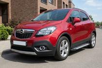 Opel Mokka 2012–2021 Bočné prahy Line (2 ks, hliník) fotografia 1