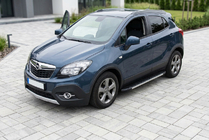 Opel Mokka 2012–2021 Bočné nášľapy Duru (2 ks, hliník) fotografia 1