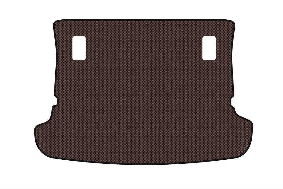 Toyota Corolla Verso 2004–2009 Gumová vanička do kufra Carsuit (7-miestne, hnedá) Image