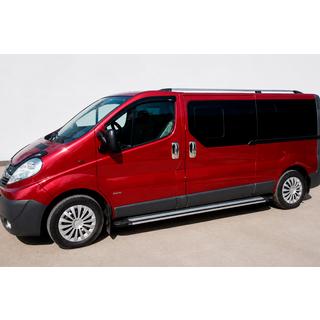Bočné nášľapy Rainbow (2 ks, hliník) Opel Vivaro 2001–2015 fotografia 2