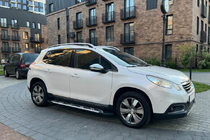 Peugeot 2008 2013–2019 Bočné prahy Sunrise (2 ks, hliník) fotografia 1