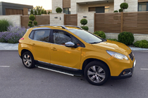 Peugeot 2008 2013–2019 Bočné nášľapy Duru (2 ks, hliník) fotografia 1