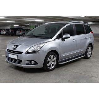 Bočné nášľapy Tayga Grey (2 ks, hliník) Peugeot 5008 2009–2016 fotografia 1
