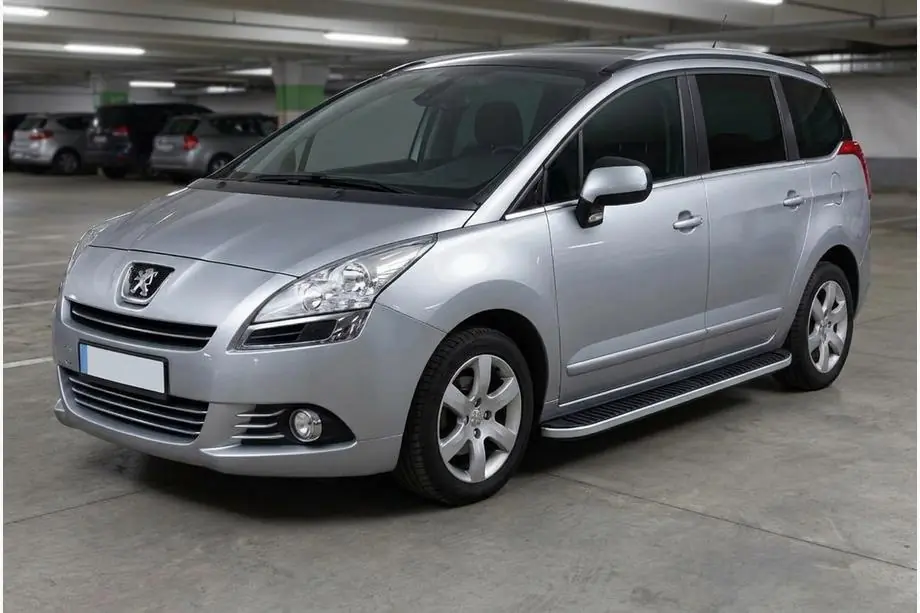 Peugeot 5008 2009–2016 Bočné nášľapy Tayga Grey (2 ks, hliník) Image