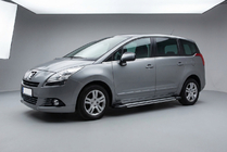 Peugeot 5008 2009–2016 Bočné nášľapy Rainbow (2 ks, hliník) fotografia 1