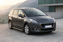 Peugeot 5008 2009–2016 Bočné prahy Fullmond (2 ks, hliník) fotografia 1