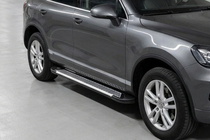 Porsche Cayenne 2003–2010 Bočné prahy Line (2 ks, hliník) fotografia 1