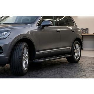 Bočné nášľapy Bosphorus Black (2 ks, hliník) Porsche Cayenne 2003–2010 fotografia 1
