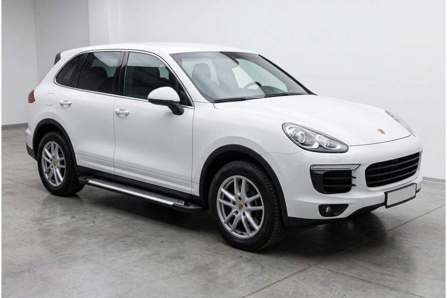 Porsche Cayenne 2010–2017 Bočné prahy Line (2 ks, hliník) Image