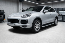 Porsche Cayenne 2010–2017 Bočné nášľapy Tayga (2 ks., hliník) fotografia 1