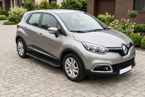 Renault Captur 2013–2019 Bočné nášľapy Bosphorus Black (2 ks, hliník) fotografia 1