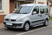 Renault Kangoo 1998–2008 Bočné prahy Sunrise (2 ks, hliník) fotografia 1
