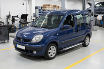 Renault Kangoo 1998–2008 Bočné nášľapy Line (2 ks, hliník) fotografia 1