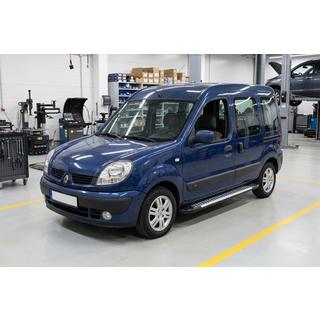Bočné nášľapy Line (2 ks, hliník) Renault Kangoo 1998–2008 fotografia 1