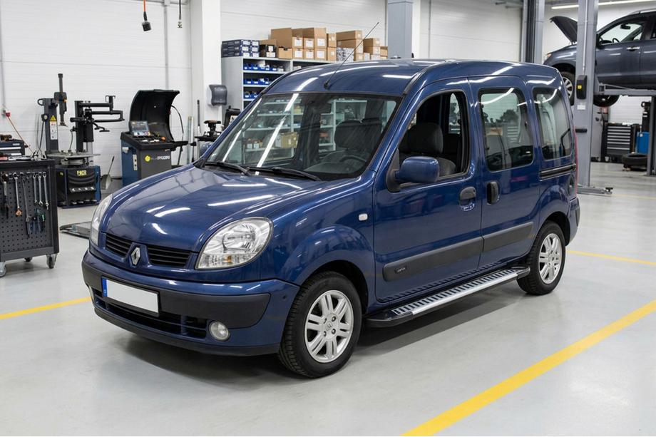 Renault Kangoo 1998–2008 Bočné nášľapy Line (2 ks, hliník) Image