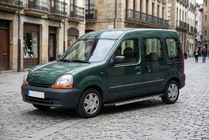 Renault Kangoo 1998–2008 Bočné nášľapy Duru (2 ks, hliník) fotografia 1