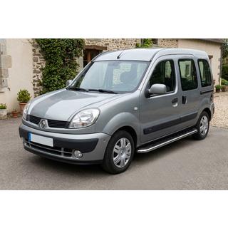 Bočné nášľapy Maydos V1 (2 ks, hliník / nerez) Renault Kangoo 1998–2008 fotografia 1