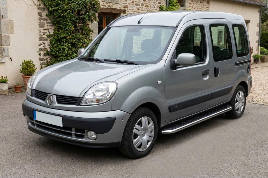 Renault Kangoo 1998–2008 Bočné nášľapy Maydos V1 (2 ks, hliník / nerez) Image