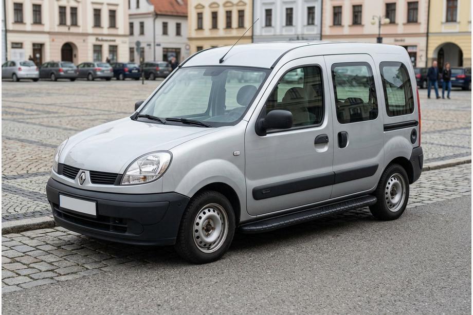 Renault Kangoo 1998–2008 Bočné nášľapy Bosphorus Black (2 ks, hliník) Image