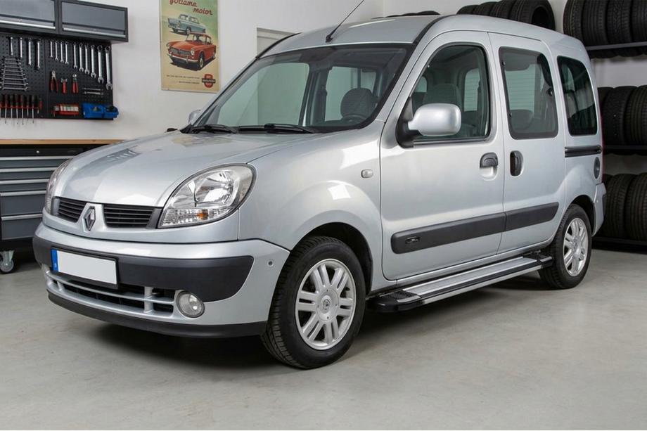 Renault Kangoo 1998–2008 Bočné nášľapy Rainbow (2 ks, hliník) Image