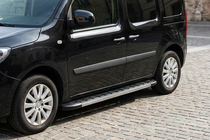 Renault Kangoo 2008–2020 Bočné nášľapy Duru (2 ks, hliník) fotografia 1