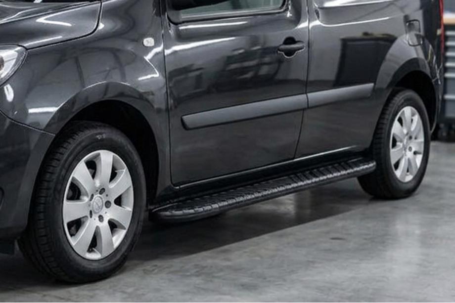 Renault Kangoo 2008–2020 Bočné nášľapy Bosphorus Black (2 ks, hliník) Image