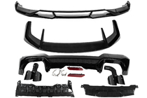 BMW X3 G01 2018– Paradigm Black bodykit sada (pre M-Sport, 2023+) fotografia 1