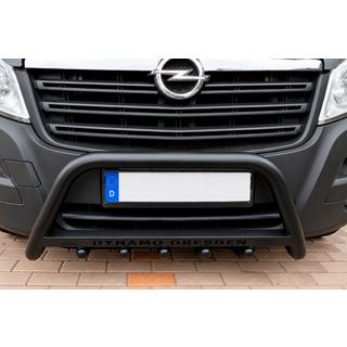 Predný ochranný rám WT004 Black (nerez) Opel Movano 2021– fotografia 1