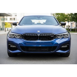 Obličkové mriežky M-Look V1 (2018-2022, čierny lesk) BMW 3. rad G20/G21 2018– fotografia 1