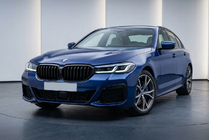 BMW 5. rad G30/G31 2017–2023 M-Look V2 obličkové mriežky (2021-2023, lesklá čierna) fotografia 1