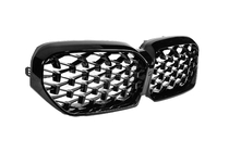 BMW 5. rad G30/G31 2017–2023 Obličkové mriežky Diamond Black (2021-2023) fotografia 4
