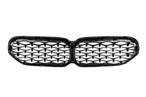 BMW 5. rad G30/G31 2017–2023 Obličkové mriežky Diamond Silver (2021-2023) fotografia 5
