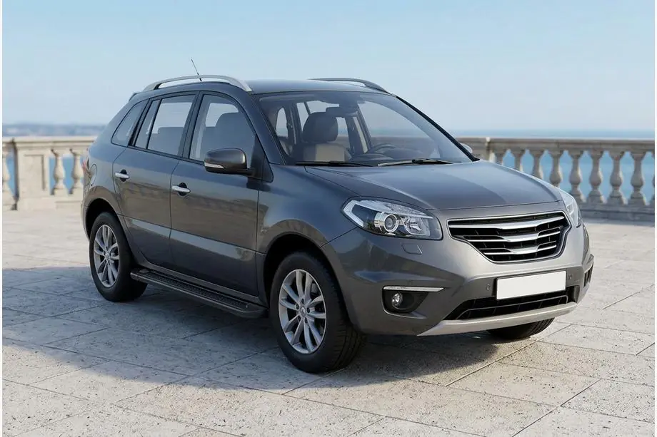 Renault Koleos 2008–2016 Bočné nášľapy Allmond Black (2 ks, hliník) Image