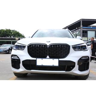 Obličkové mriežky Diamond Black (2018-2022, lesklá čierna) BMW X5 G05 2019–2026 fotografia 1