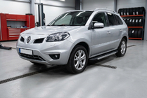 Renault Koleos 2008–2016 Bočné nášľapy Duru (2 ks, hliník) fotografia 1