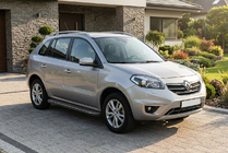 Renault Koleos 2008–2016 Bočné nášľapy Bosphorus Black (2 ks, hliník) fotografia 1