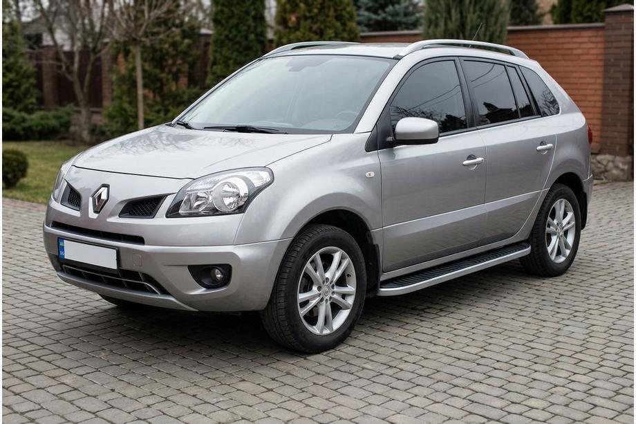 Renault Koleos 2008–2016 Bočné nášľapy Tayga Grey (2 ks, hliník) Image