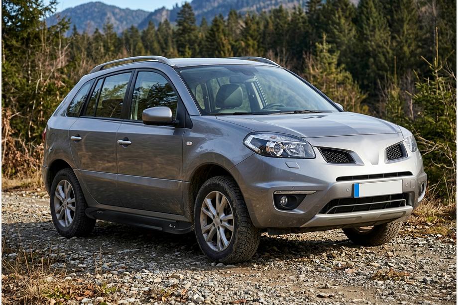 Renault Koleos 2008–2016 Bočné nášľapy RedLine Black (2 ks, hliník) Image