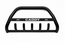 Volkswagen Caddy 2004–2010 Predný ochranný rám WT004 Black (nerez) fotografia 5