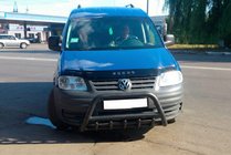 Volkswagen Caddy 2004–2010 Bullbar WT003 Black (nerez) fotografia 3