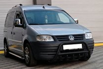 Volkswagen Caddy 2004–2010 Bullbar WT003 Black (nerez) fotografia 2