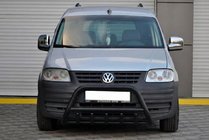 Volkswagen Caddy 2004–2010 Bullbar WT003 Black (nerez) fotografia 1