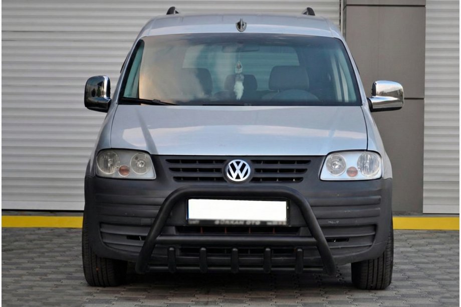 Volkswagen Caddy 2004–2010 Bullbar WT003 Black (nerez) Image
