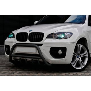 Bullbar WT003 Black (nerez) BMW X6 E71 2008–2014 fotografia 1